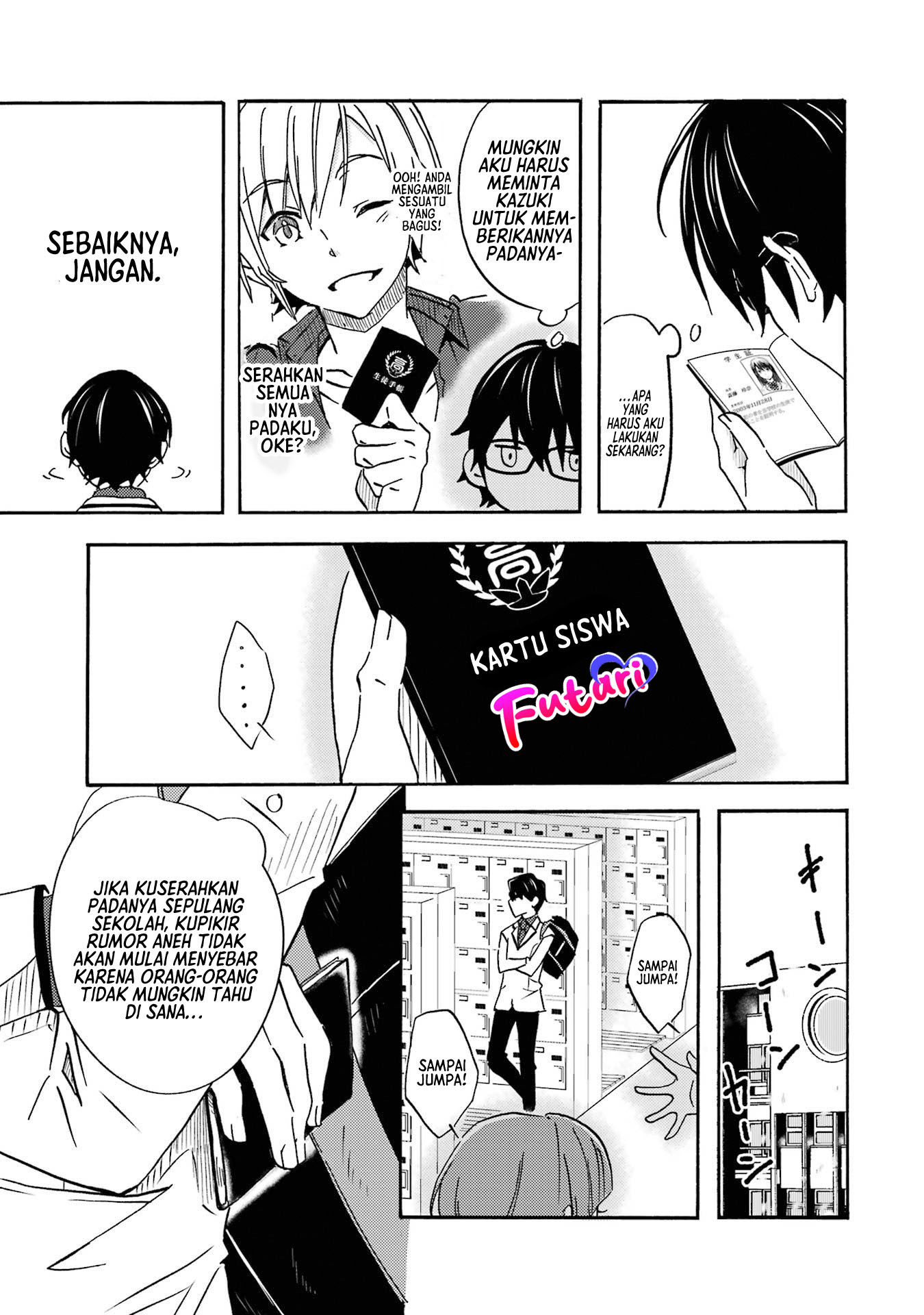 Baca Ore wa Shiranai Uchi ni Gakkou Ichi no Bishoujo wo Kudoite Itarashii Chapter 1.2 Gambar 2