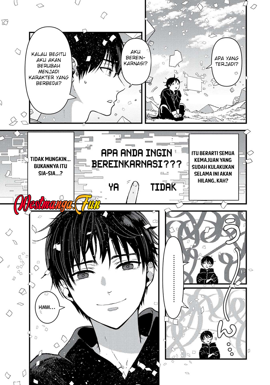Ore, Yuusha janai desu kara. – VR Sekai no Chouten ni Kunrin Seshi Otoko. Tenseishi, Level 1 no Mushoku kara Restart suru Chapter 1 Gambar 11