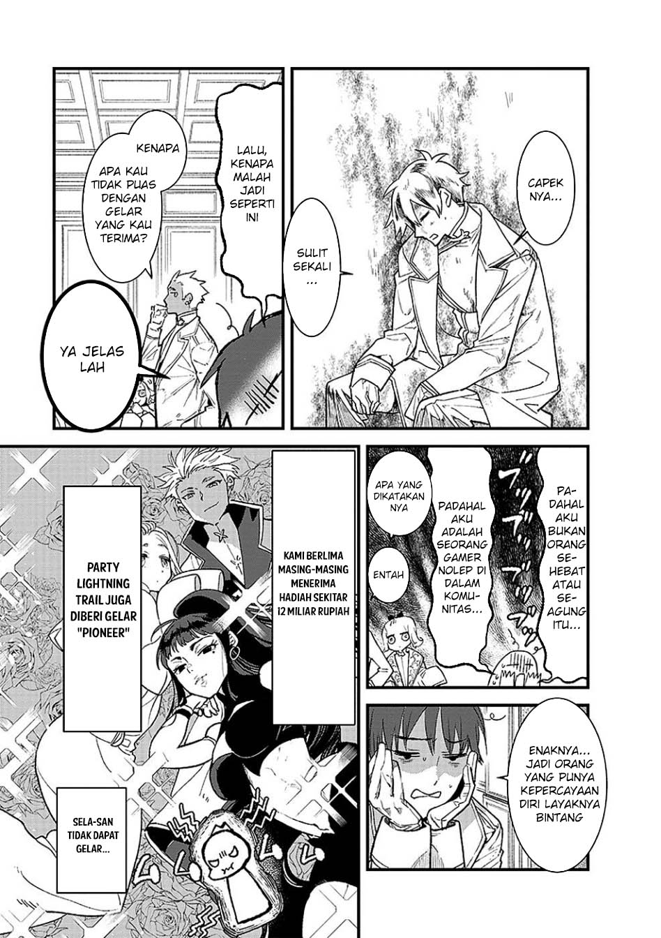 Ore, Yuusha janai desu kara. – VR Sekai no Chouten ni Kunrin Seshi Otoko. Tenseishi, Level 1 no Mushoku kara Restart suru Chapter 10 Gambar 30