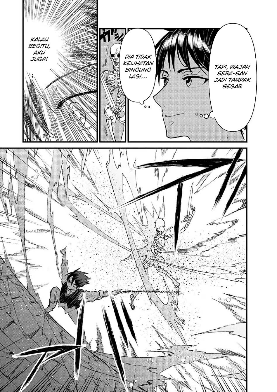 Ore, Yuusha janai desu kara. – VR Sekai no Chouten ni Kunrin Seshi Otoko. Tenseishi, Level 1 no Mushoku kara Restart suru Chapter 16 Gambar 20