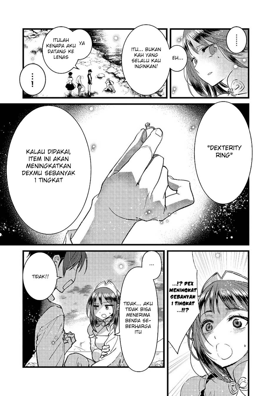 Ore, Yuusha janai desu kara. – VR Sekai no Chouten ni Kunrin Seshi Otoko. Tenseishi, Level 1 no Mushoku kara Restart suru Chapter 18 Gambar 32