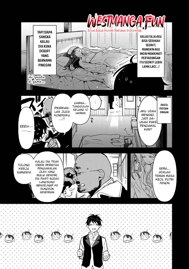 Ore, Yuusha janai desu kara. – VR Sekai no Chouten ni Kunrin Seshi Otoko. Tenseishi, Level 1 no Mushoku kara Restart suru Chapter 2 Gambar 28