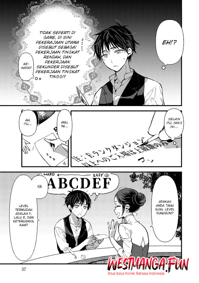 Ore, Yuusha janai desu kara. – VR Sekai no Chouten ni Kunrin Seshi Otoko. Tenseishi, Level 1 no Mushoku kara Restart suru Chapter 2 Gambar 5