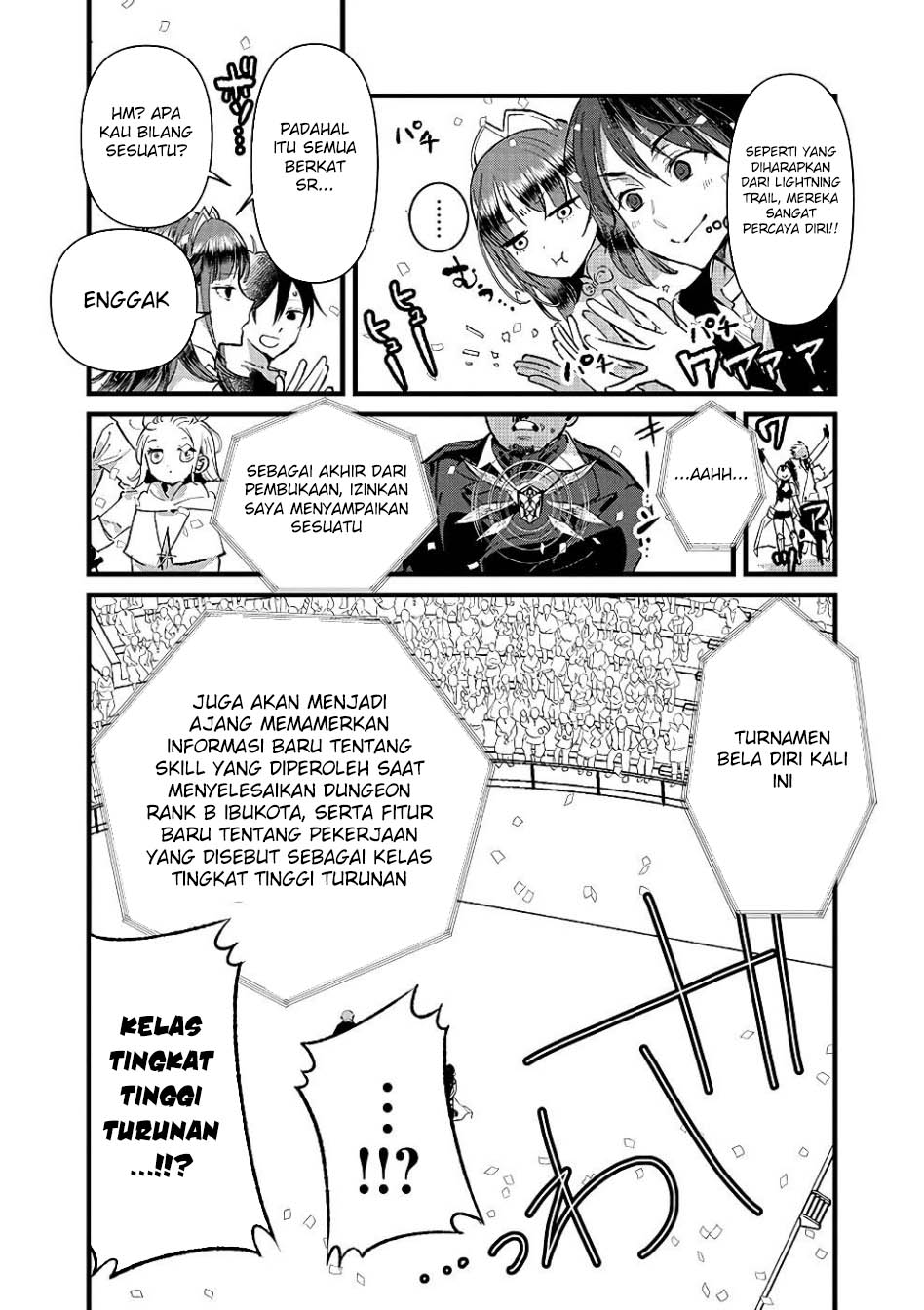 Ore, Yuusha janai desu kara. – VR Sekai no Chouten ni Kunrin Seshi Otoko. Tenseishi, Level 1 no Mushoku kara Restart suru Chapter 20 Gambar 8