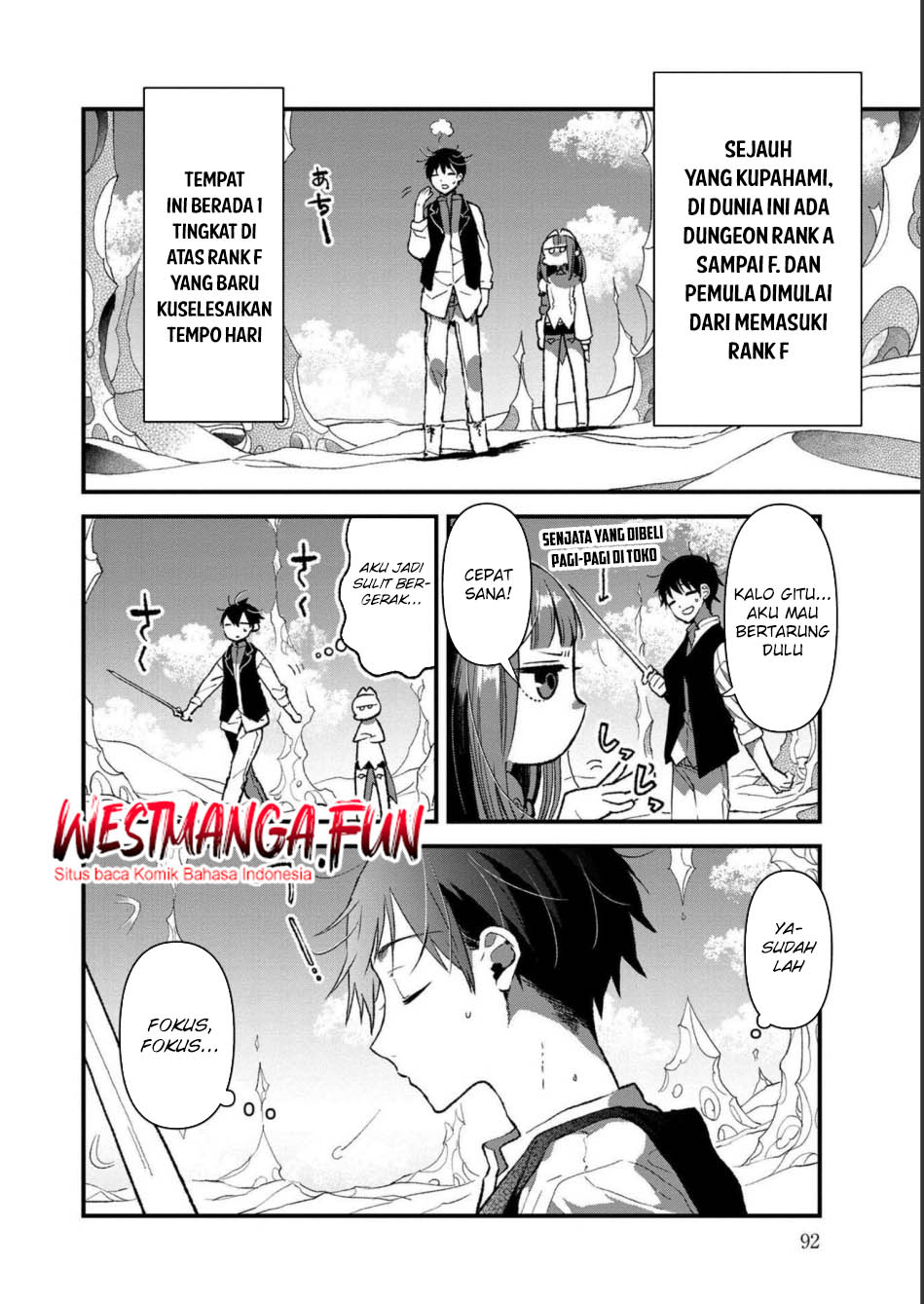 Ore, Yuusha janai desu kara. – VR Sekai no Chouten ni Kunrin Seshi Otoko. Tenseishi, Level 1 no Mushoku kara Restart suru Chapter 3 Gambar 10