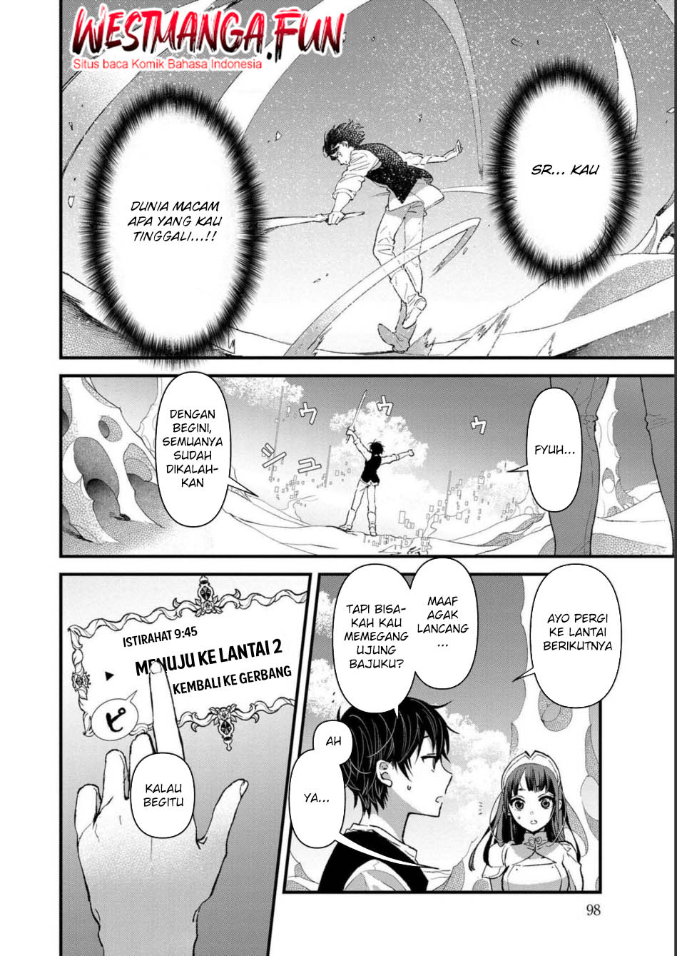 Ore, Yuusha janai desu kara. – VR Sekai no Chouten ni Kunrin Seshi Otoko. Tenseishi, Level 1 no Mushoku kara Restart suru Chapter 3 Gambar 16