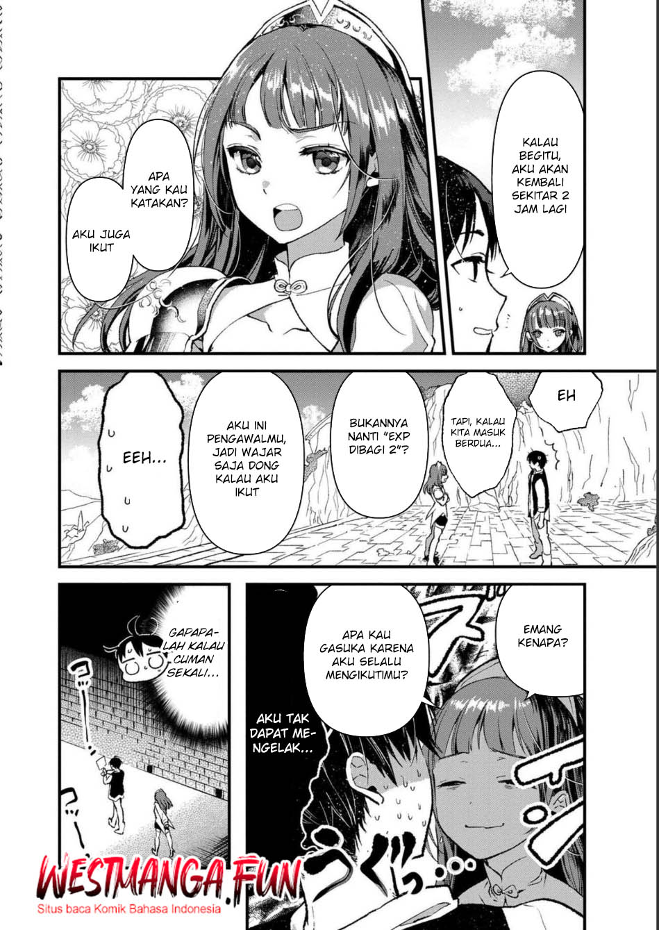Ore, Yuusha janai desu kara. – VR Sekai no Chouten ni Kunrin Seshi Otoko. Tenseishi, Level 1 no Mushoku kara Restart suru Chapter 3 Gambar 3