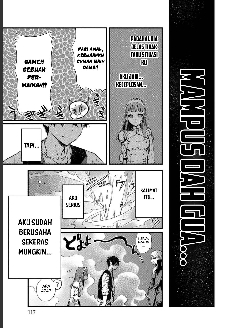 Ore, Yuusha janai desu kara. – VR Sekai no Chouten ni Kunrin Seshi Otoko. Tenseishi, Level 1 no Mushoku kara Restart suru Chapter 3 Gambar 36
