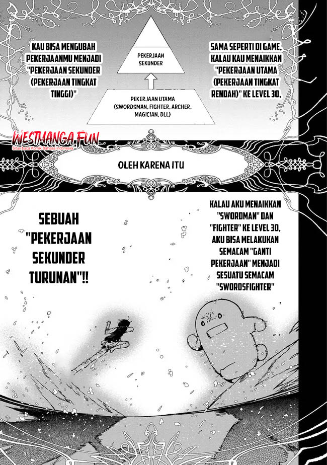 Ore, Yuusha janai desu kara. – VR Sekai no Chouten ni Kunrin Seshi Otoko. Tenseishi, Level 1 no Mushoku kara Restart suru Chapter 4 Gambar 20