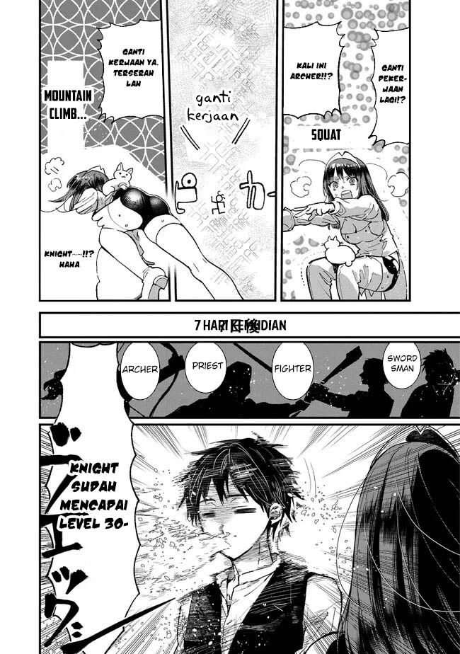 Ore, Yuusha janai desu kara. – VR Sekai no Chouten ni Kunrin Seshi Otoko. Tenseishi, Level 1 no Mushoku kara Restart suru Chapter 4 Gambar 23