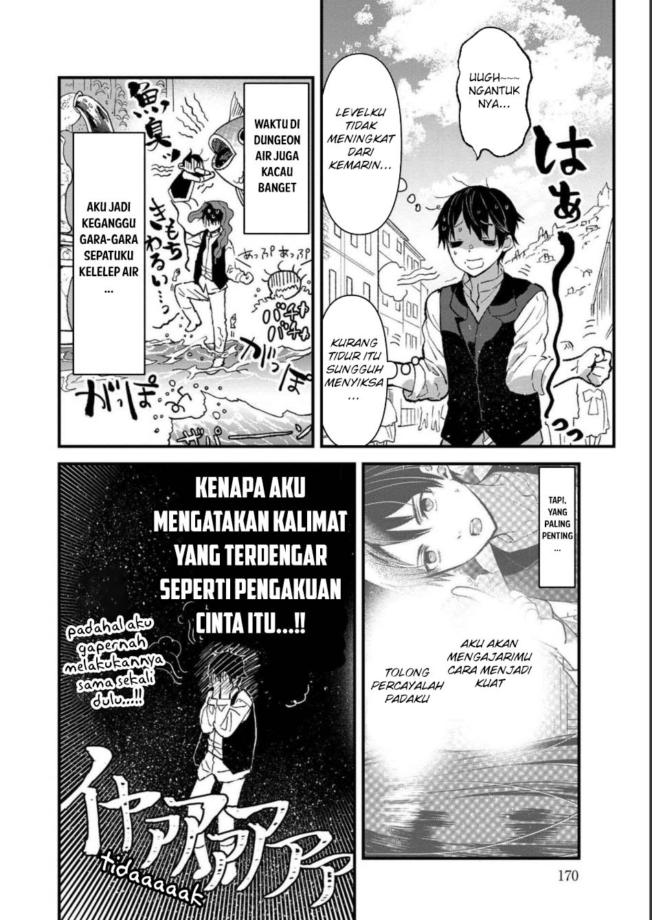 Ore, Yuusha janai desu kara. – VR Sekai no Chouten ni Kunrin Seshi Otoko. Tenseishi, Level 1 no Mushoku kara Restart suru Chapter 5 Gambar 23