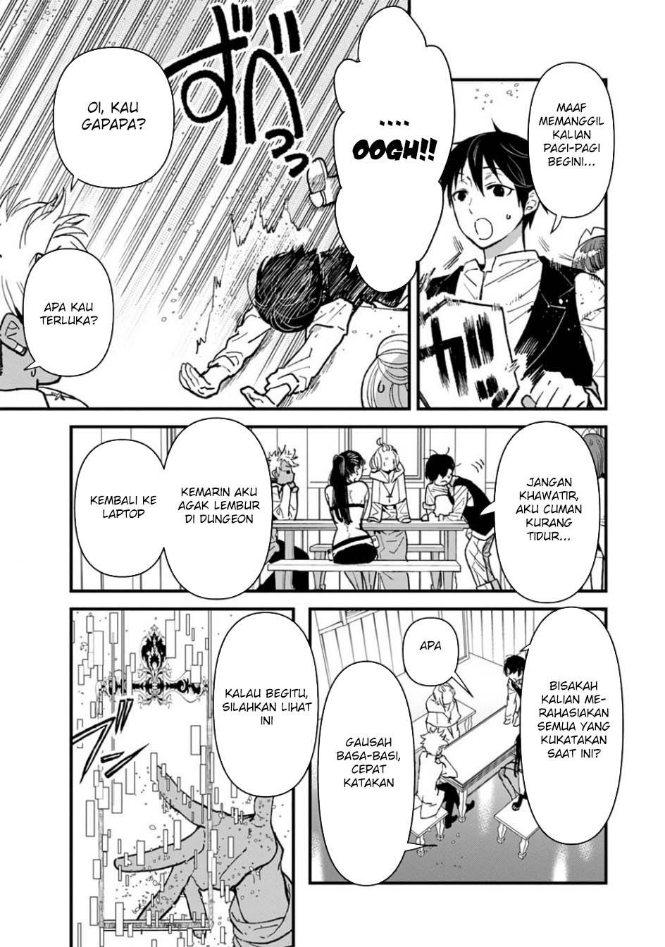 Ore, Yuusha janai desu kara. – VR Sekai no Chouten ni Kunrin Seshi Otoko. Tenseishi, Level 1 no Mushoku kara Restart suru Chapter 6 Gambar 15