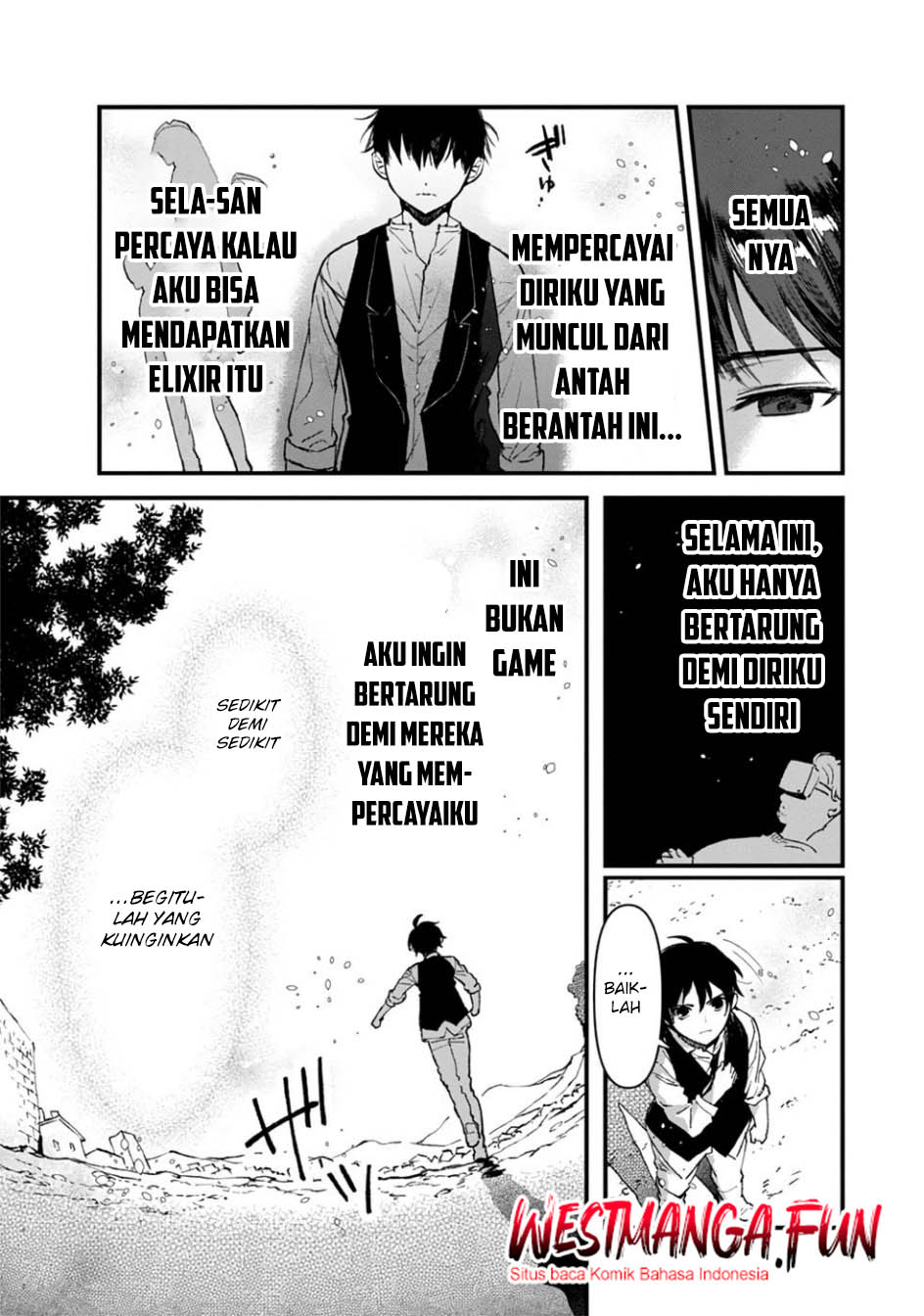 Ore, Yuusha janai desu kara. – VR Sekai no Chouten ni Kunrin Seshi Otoko. Tenseishi, Level 1 no Mushoku kara Restart suru Chapter 6 Gambar 40