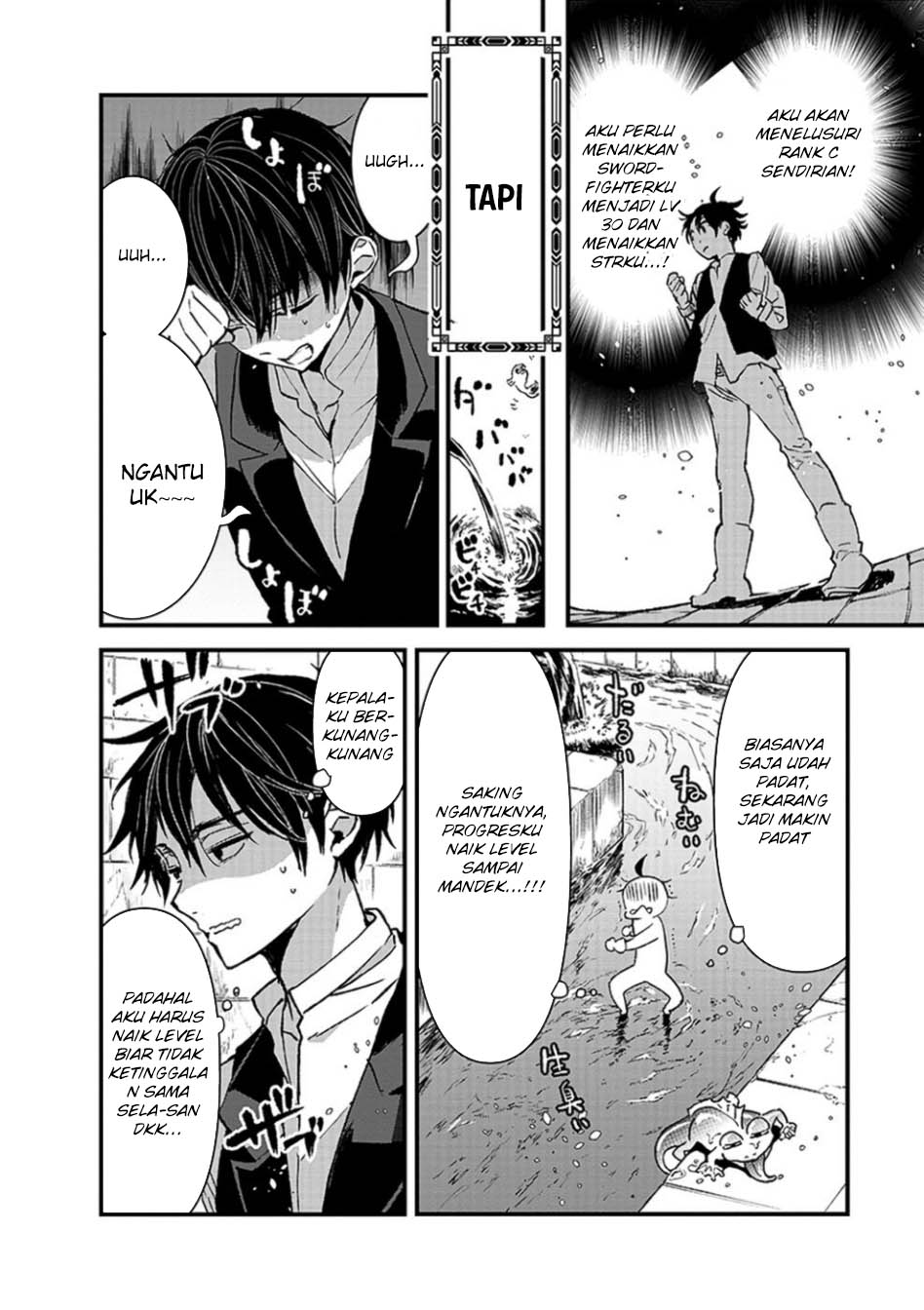 Ore, Yuusha janai desu kara. – VR Sekai no Chouten ni Kunrin Seshi Otoko. Tenseishi, Level 1 no Mushoku kara Restart suru Chapter 7 Gambar 3