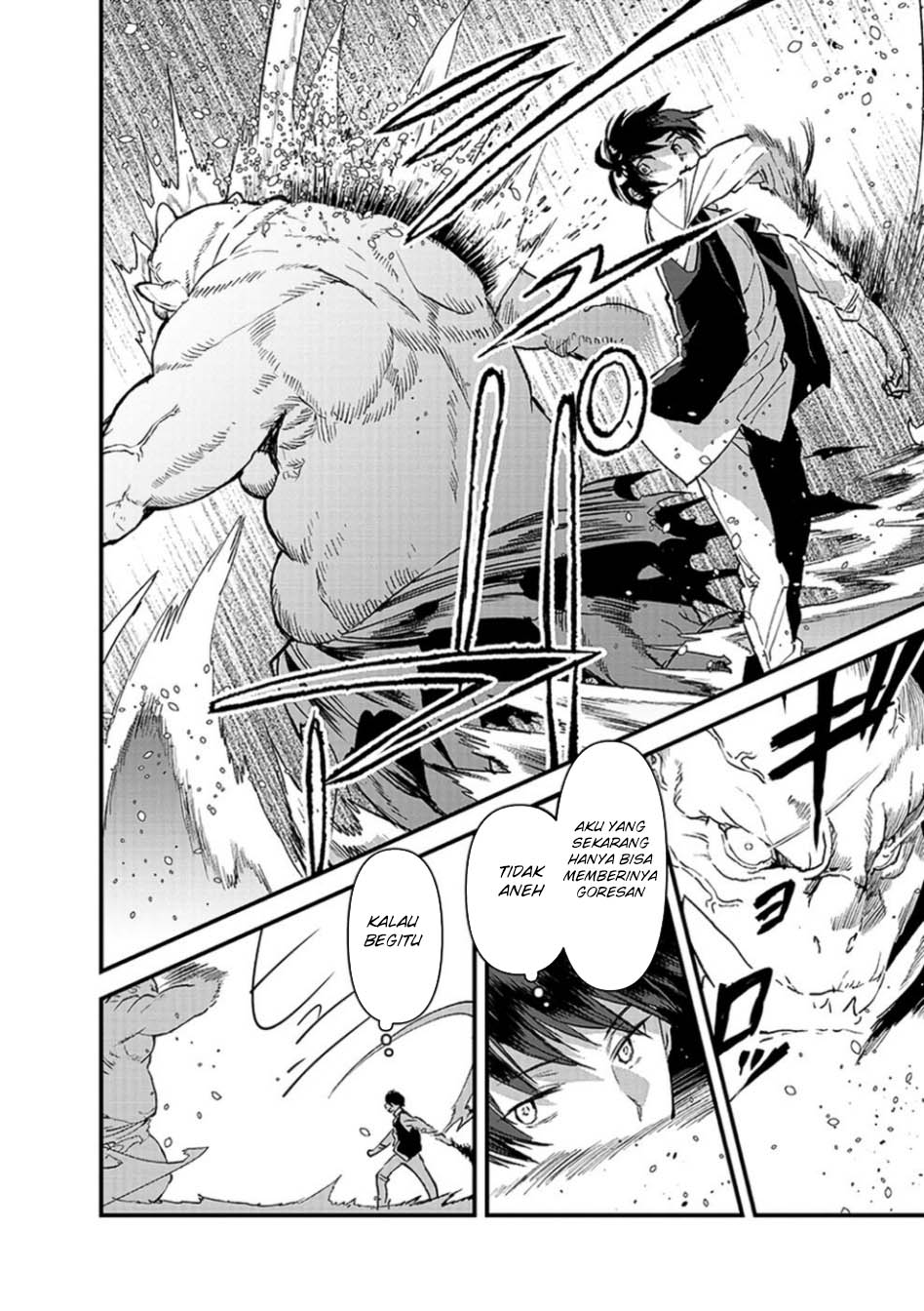 Ore, Yuusha janai desu kara. – VR Sekai no Chouten ni Kunrin Seshi Otoko. Tenseishi, Level 1 no Mushoku kara Restart suru Chapter 8 Gambar 14