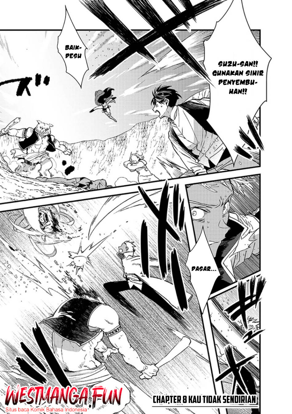 Baca Manga Ore, Yuusha janai desu kara. – VR Sekai no Chouten ni Kunrin Seshi Otoko. Tenseishi, Level 1 no Mushoku kara Restart suru Chapter 8 Gambar 2