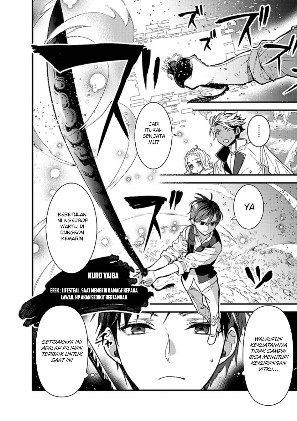 Ore, Yuusha janai desu kara. – VR Sekai no Chouten ni Kunrin Seshi Otoko. Tenseishi, Level 1 no Mushoku kara Restart suru Chapter 8 Gambar 8