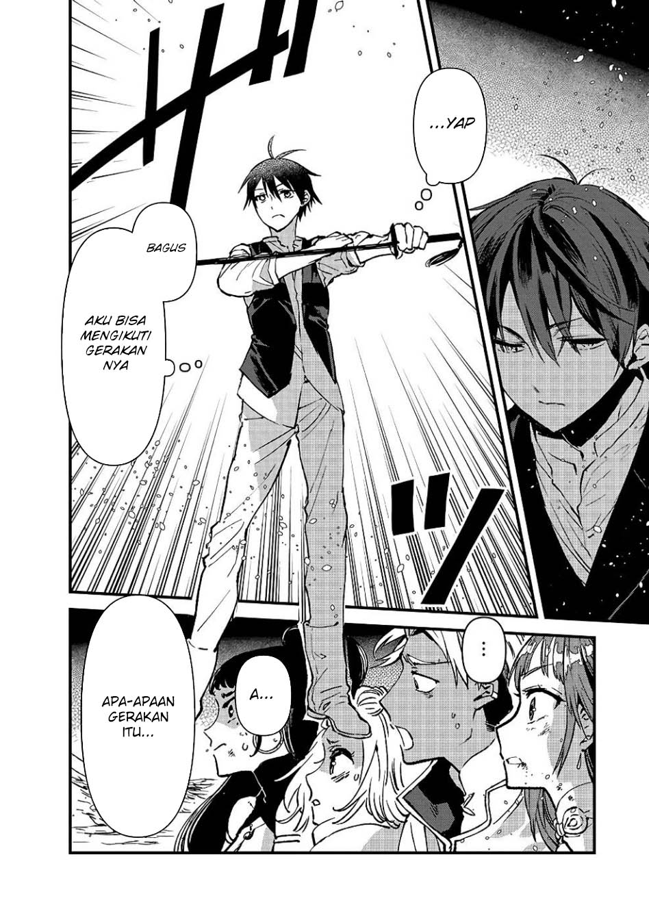 Ore, Yuusha janai desu kara. – VR Sekai no Chouten ni Kunrin Seshi Otoko. Tenseishi, Level 1 no Mushoku kara Restart suru Chapter 9 Gambar 10