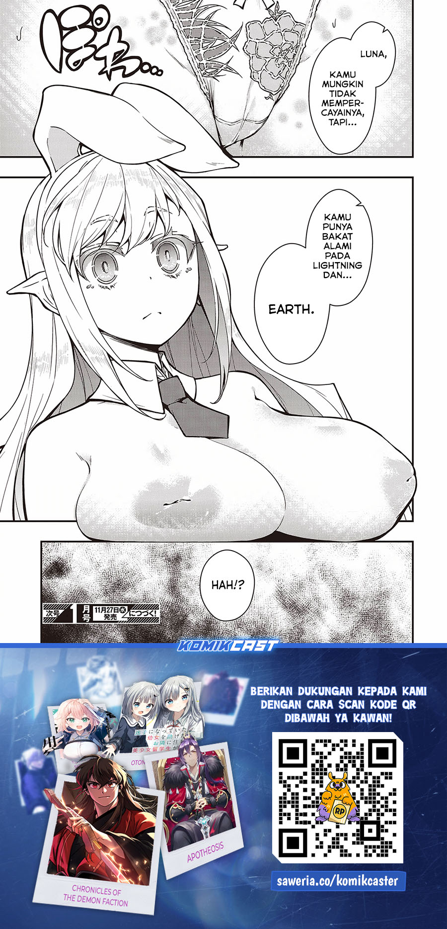 Oritsu Majutsu Gakuin no Kichiku Koshi Chapter 15 Gambar 24