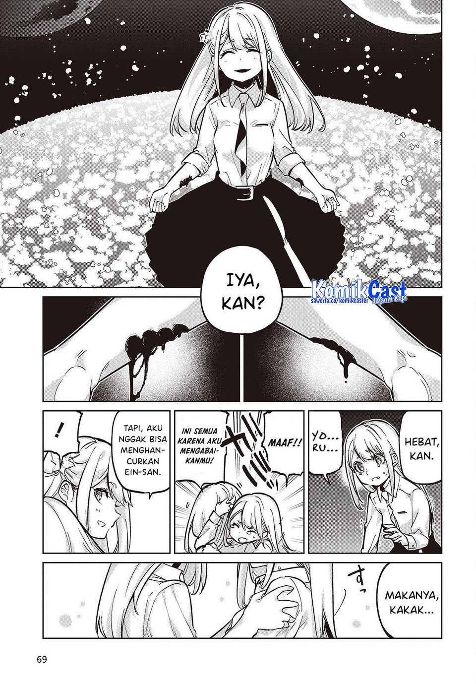Oroka na Tenshi wa Akuma to Odoru Chapter 100 Gambar 7