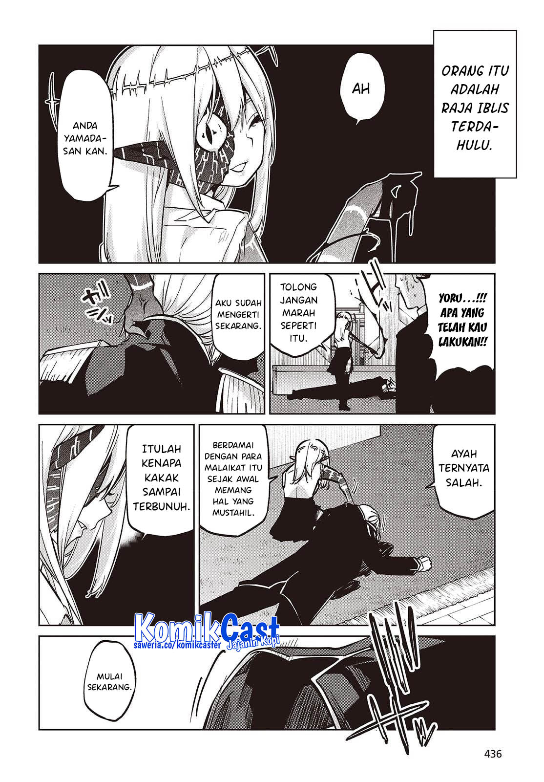 Oroka na Tenshi wa Akuma to Odoru Chapter 101 Gambar 8