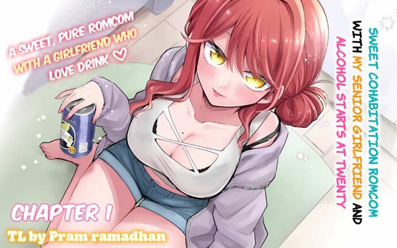 Baca Komik Osake to Senpai Kanojo to no Amaama Doukyo Lovecome wa Nijuusai ni Natte kara Chapter 1 Gambar 1