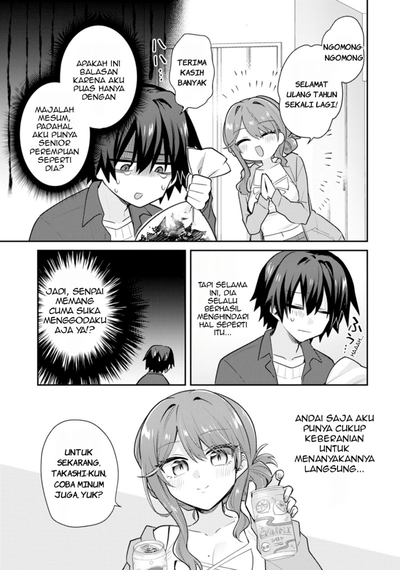 Osake to Senpai Kanojo to no Amaama Doukyo Lovecome wa Nijuusai ni Natte kara Chapter 1 Gambar 20