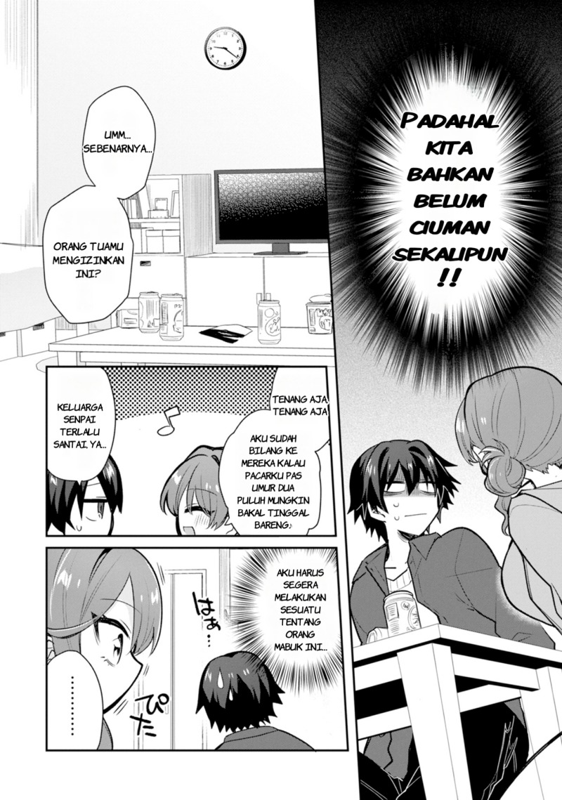 Osake to Senpai Kanojo to no Amaama Doukyo Lovecome wa Nijuusai ni Natte kara Chapter 1 Gambar 7