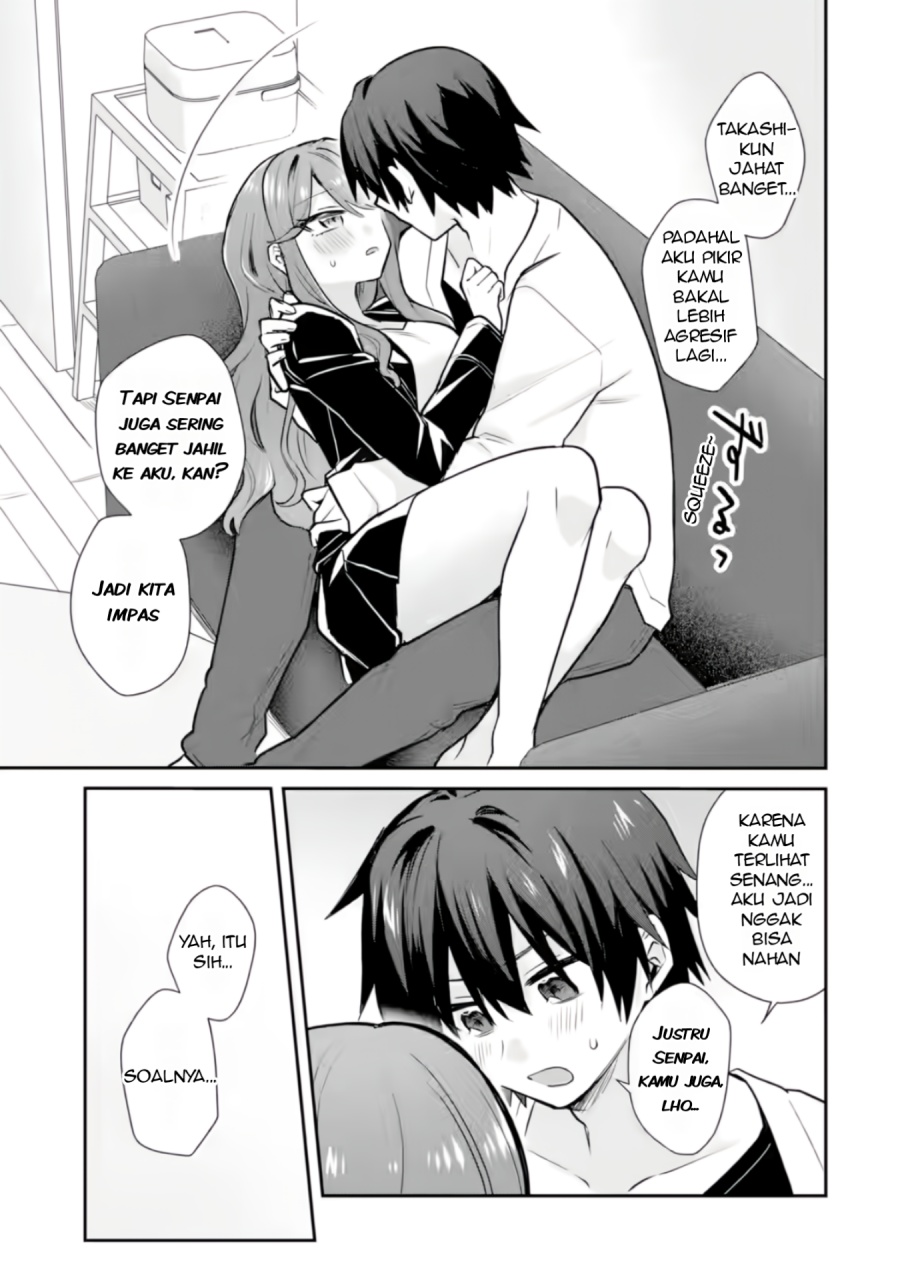 Osake to Senpai Kanojo to no Amaama Doukyo Lovecome wa Nijuusai ni Natte kara Chapter 2 Gambar 26