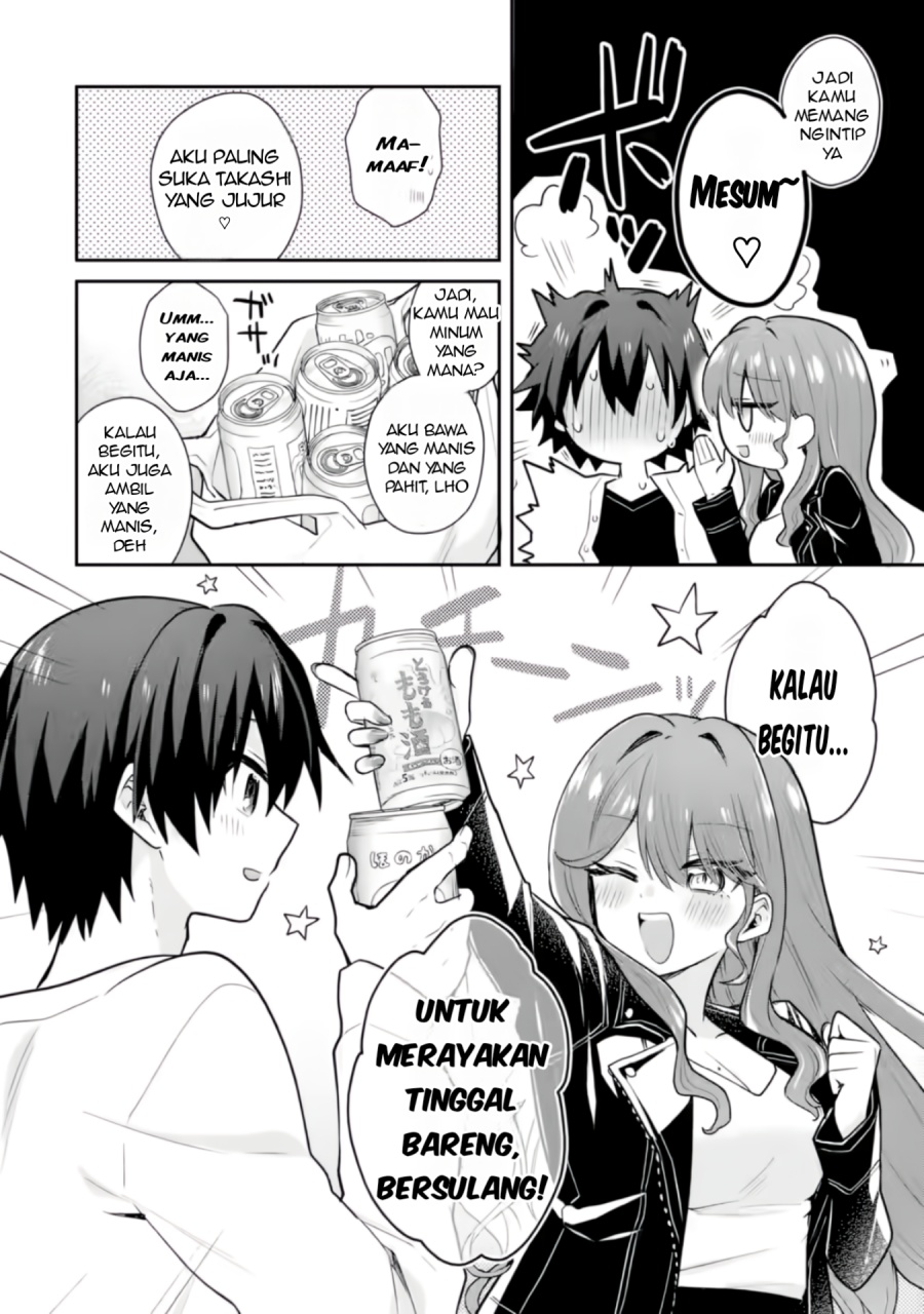 Osake to Senpai Kanojo to no Amaama Doukyo Lovecome wa Nijuusai ni Natte kara Chapter 2 Gambar 9