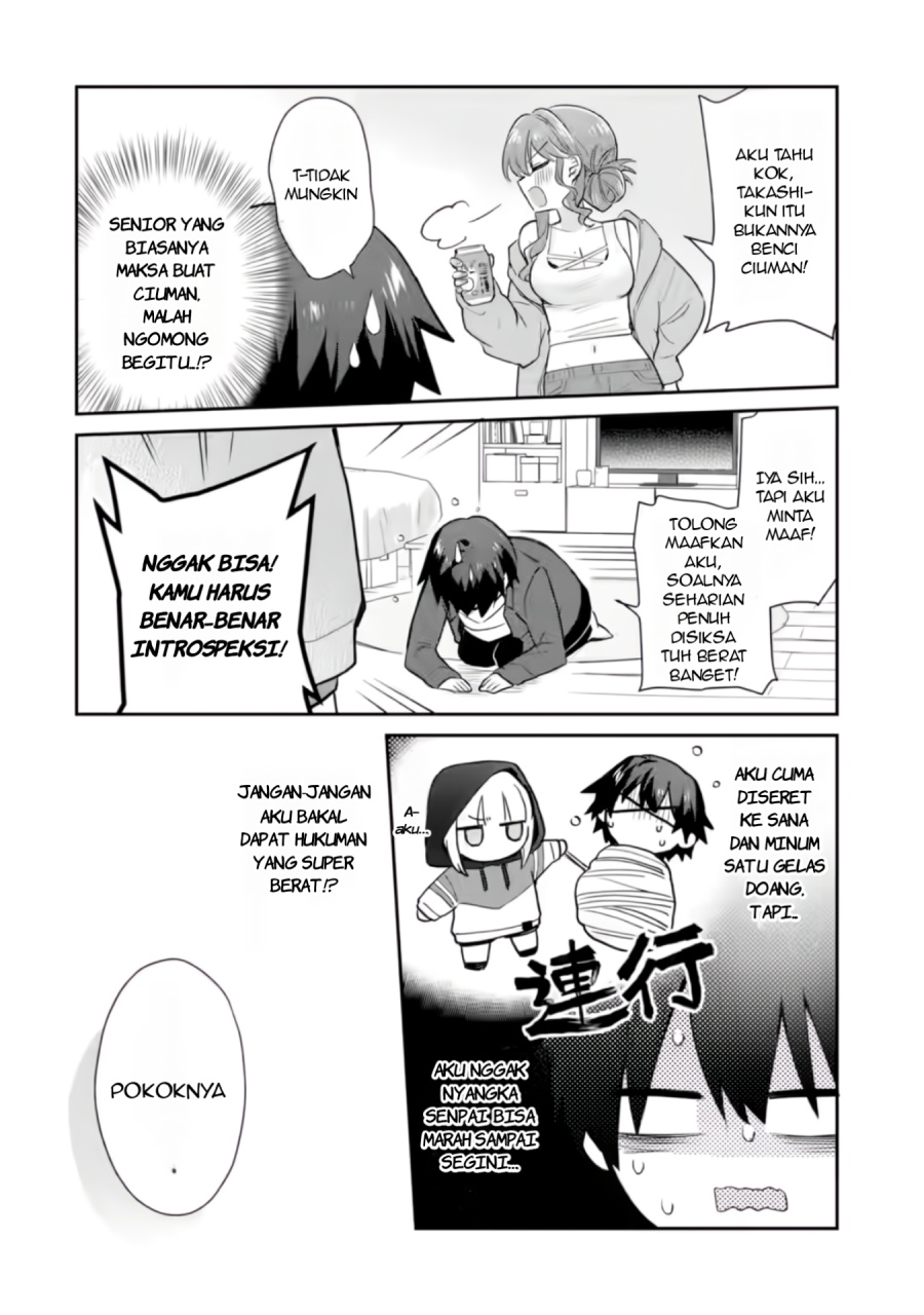 Osake to Senpai Kanojo to no Amaama Doukyo Lovecome wa Nijuusai ni Natte kara Chapter 3 Gambar 17