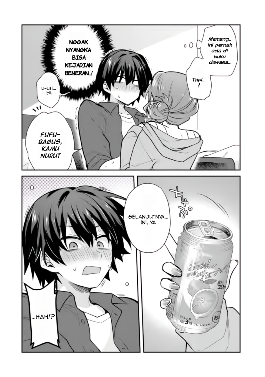 Osake to Senpai Kanojo to no Amaama Doukyo Lovecome wa Nijuusai ni Natte kara Chapter 3 Gambar 23