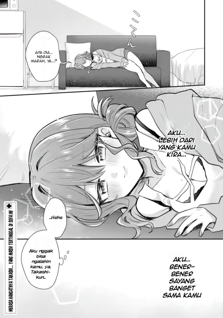 Osake to Senpai Kanojo to no Amaama Doukyo Lovecome wa Nijuusai ni Natte kara Chapter 3 Gambar 38