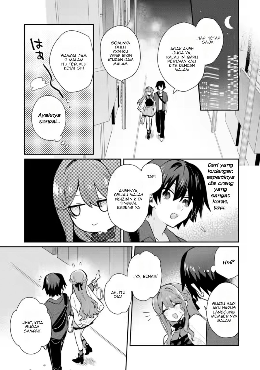 Osake to Senpai Kanojo to no Amaama Doukyo Lovecome wa Nijuusai ni Natte kara Chapter 4 Gambar 8