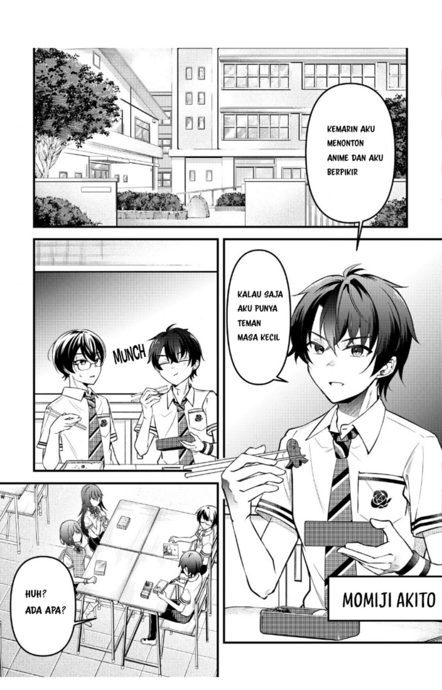 “Osananajimi ga Hoshii” to Tsubuyaitara Yoku Issho ni Asobu Onna Tomodachi no Yousu ga Hen ni Nattanda ga Chapter 1 Gambar 4