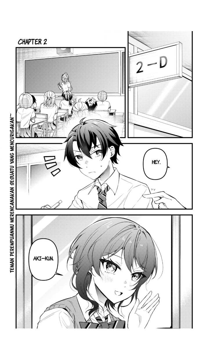 Baca Komik “Osananajimi ga Hoshii” to Tsubuyaitara Yoku Issho ni Asobu Onna Tomodachi no Yousu ga Hen ni Nattanda ga Chapter 2 Gambar 1