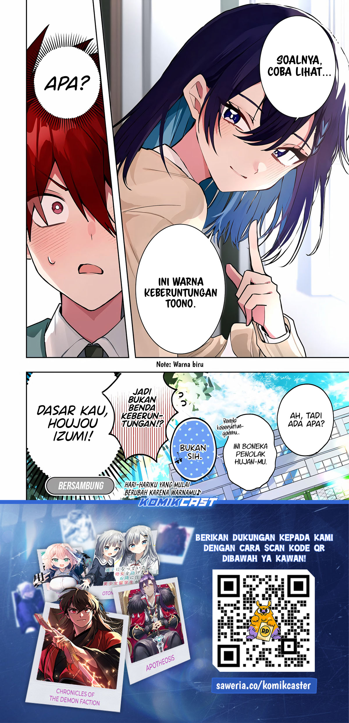Osoraku Kanojo wa Ore no Aniki wo Neratteru Chapter 1.5 Gambar 9