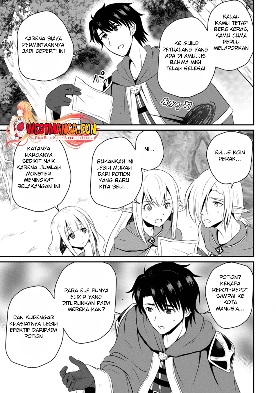 Ossan Teihen Chiyushi to Mana Musume no Henkyou Raifu Chapter 5 Gambar 16