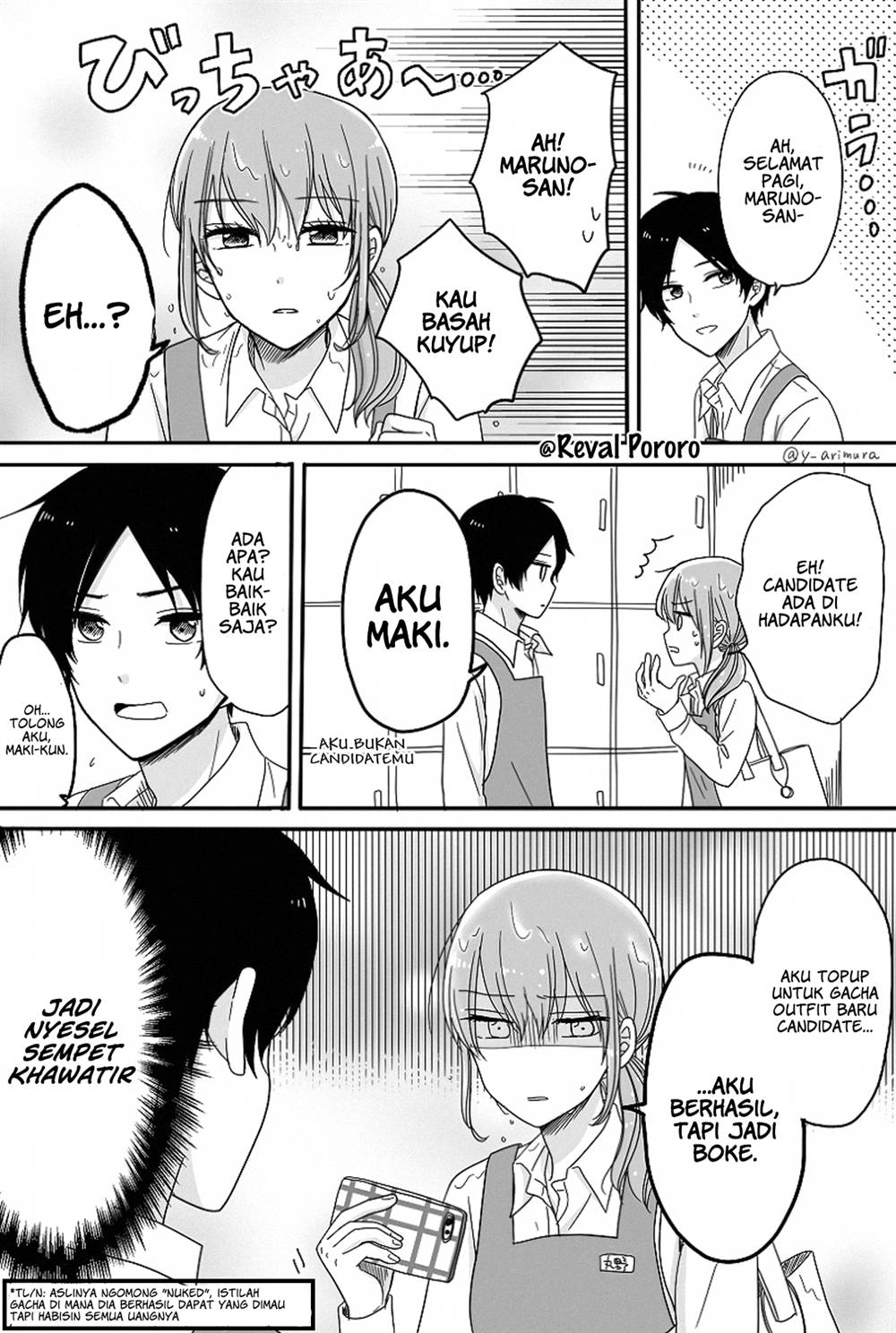 Baca  Otaku Onna to Danshi Kosei Chapter 3 Gambar 2