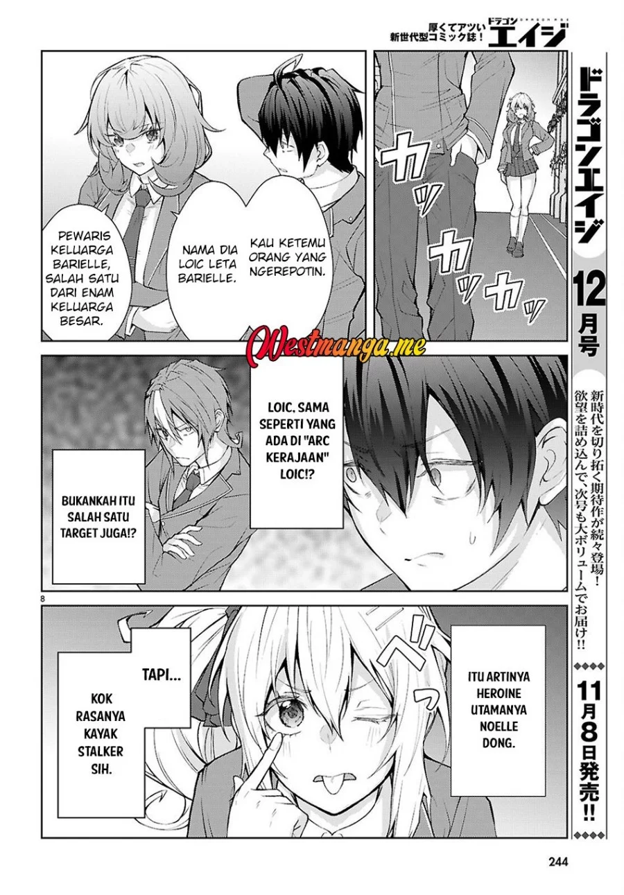 Otome Game Sekai wa Mob ni Kibishii Sekai Desu Chapter 72 Gambar 8