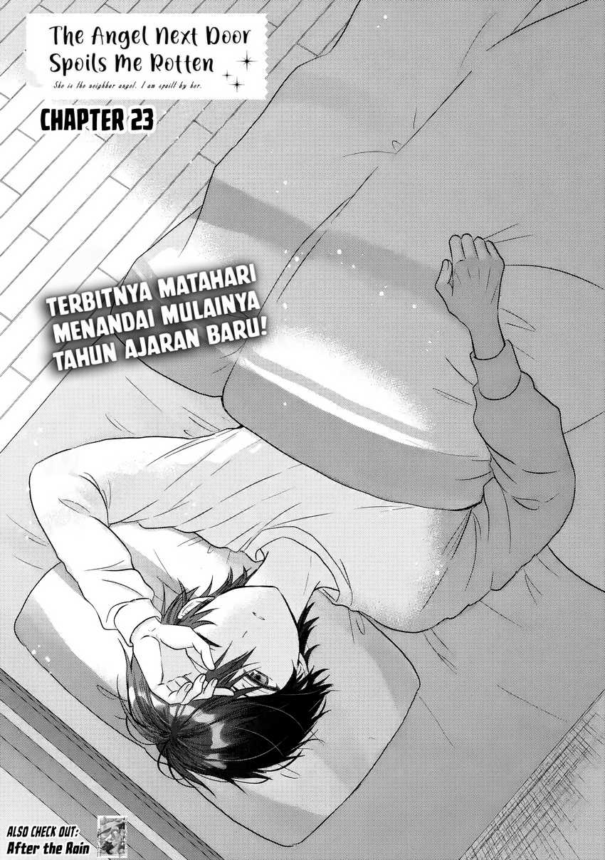 Baca Komik Otonari no Tenshi-sama ni Itsunomanika Dame Ningen ni Sareteita Ken Chapter 23.1 Gambar 1