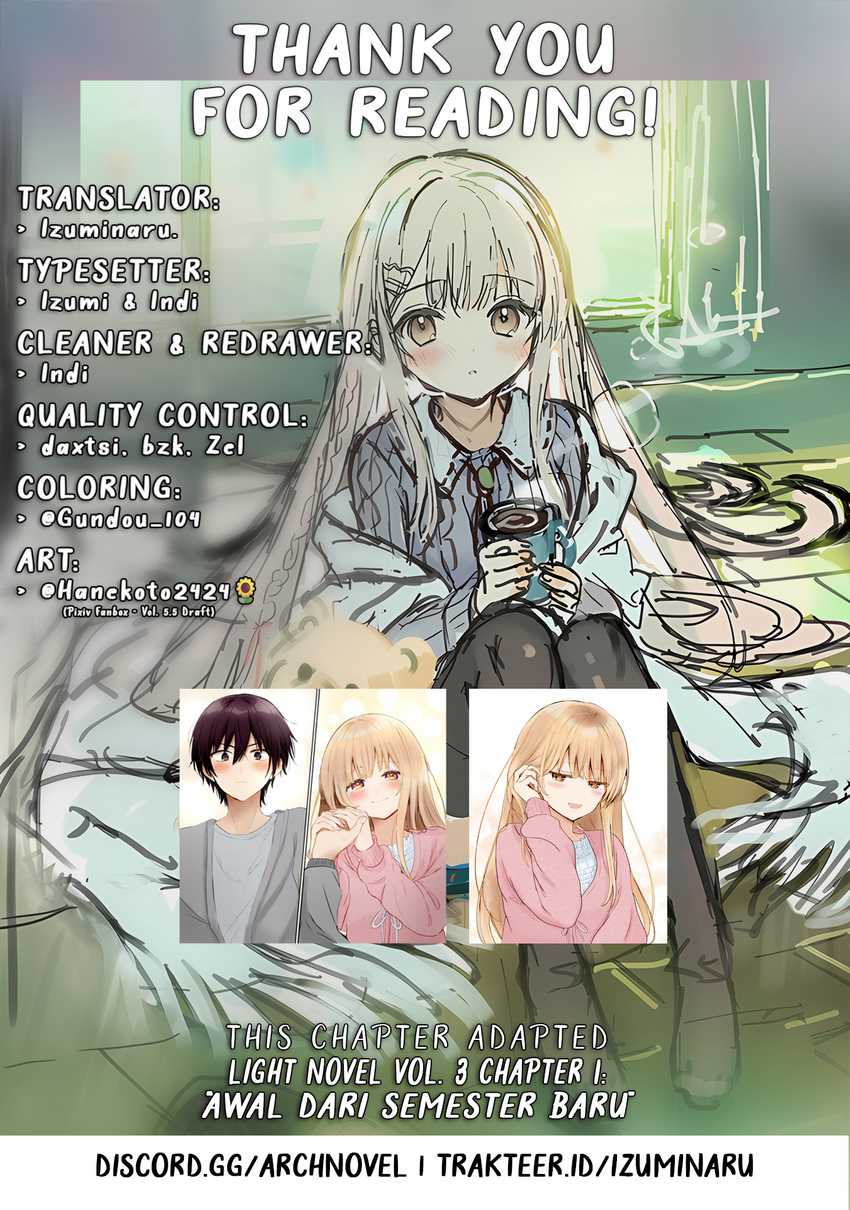 Otonari no Tenshi-sama ni Itsunomanika Dame Ningen ni Sareteita Ken Chapter 23.1 Gambar 14