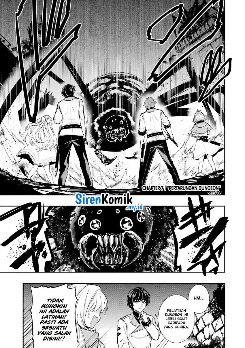 Baca Oukoku no Saishuu Heiki, Rettousei to shite Kishi Gakuin e Chapter 7 Gambar 2