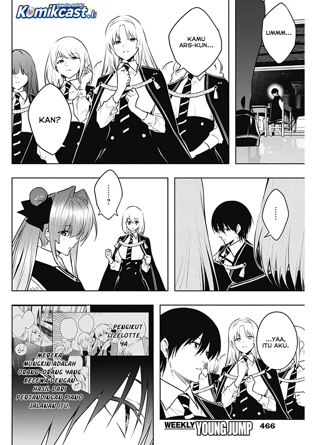 Ouritsu Mahou Gakuen no Saikasei: Slum Agari no Saikyou Mahoushi, Kizoku darake no Gakuen de Musou suru Chapter 137 Gambar 4