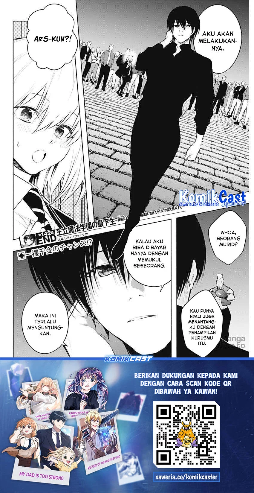 Ouritsu Mahou Gakuen no Saikasei: Slum Agari no Saikyou Mahoushi, Kizoku darake no Gakuen de Musou suru Chapter 142 Gambar 18