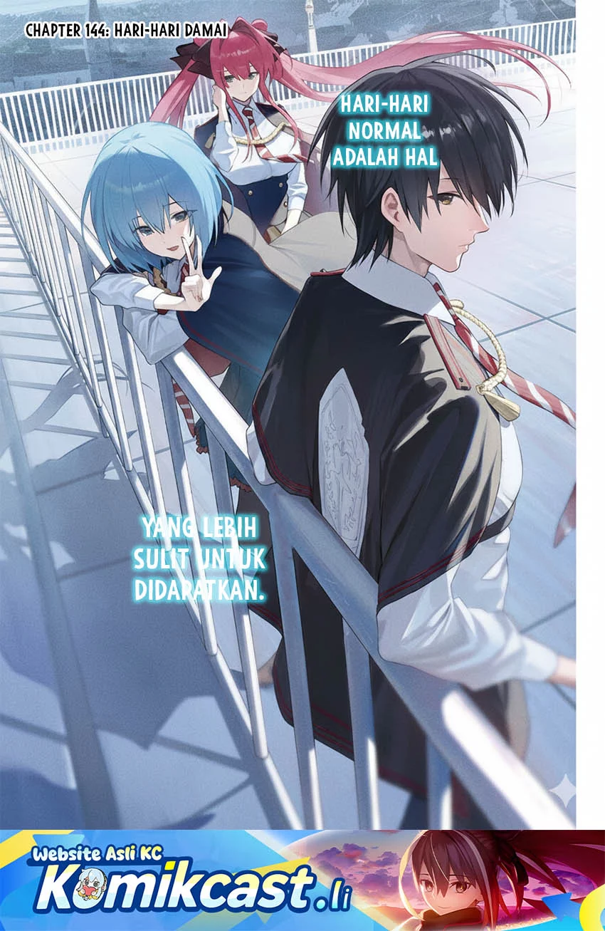 Baca Komik Ouritsu Mahou Gakuen no Saikasei: Slum Agari no Saikyou Mahoushi, Kizoku darake no Gakuen de Musou suru Chapter 144 Gambar 1