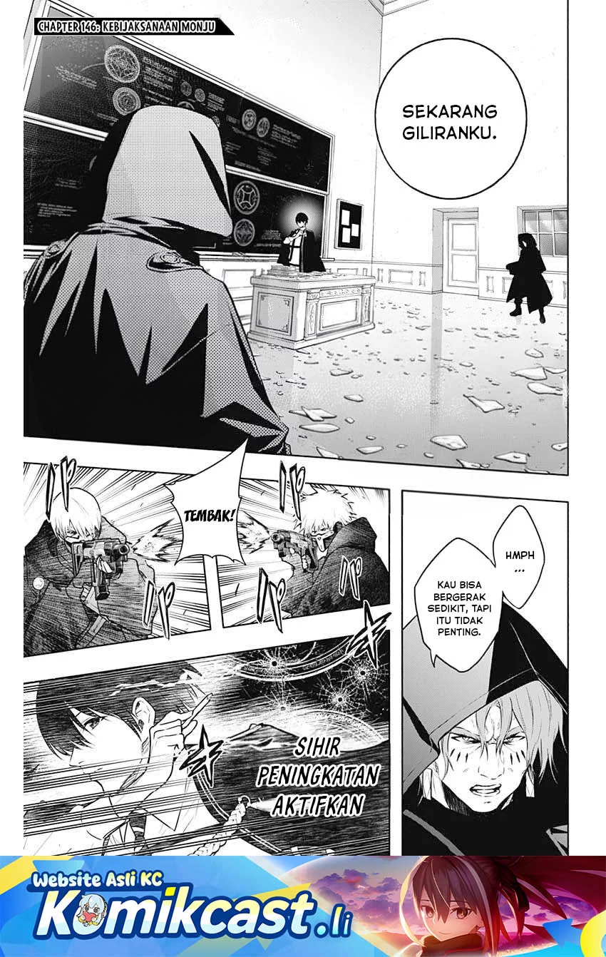 Baca Komik Ouritsu Mahou Gakuen no Saikasei: Slum Agari no Saikyou Mahoushi, Kizoku darake no Gakuen de Musou suru Chapter 146 Gambar 1