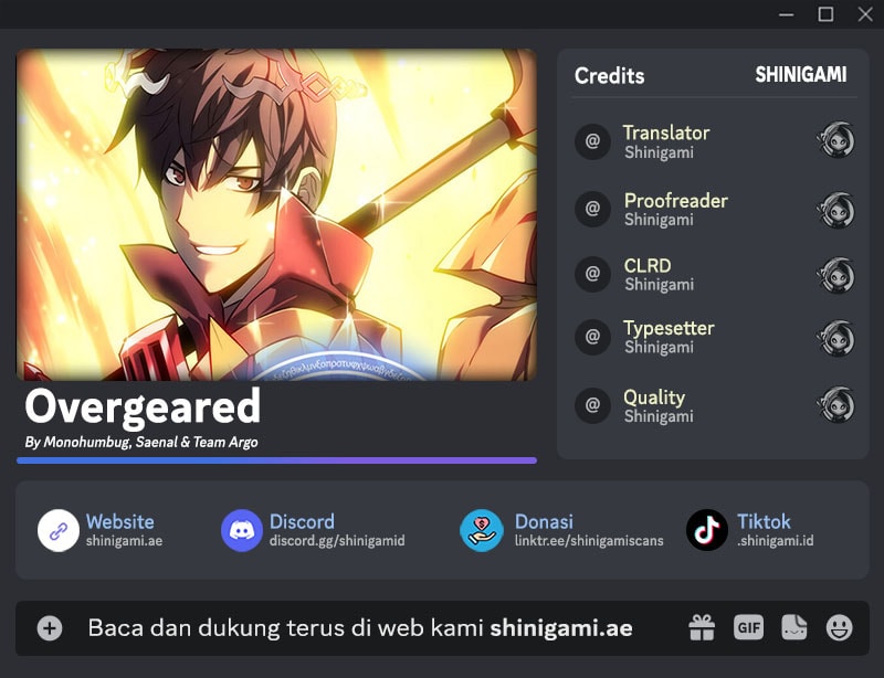 Baca Komik Overgeared Chapter 276 Gambar 1