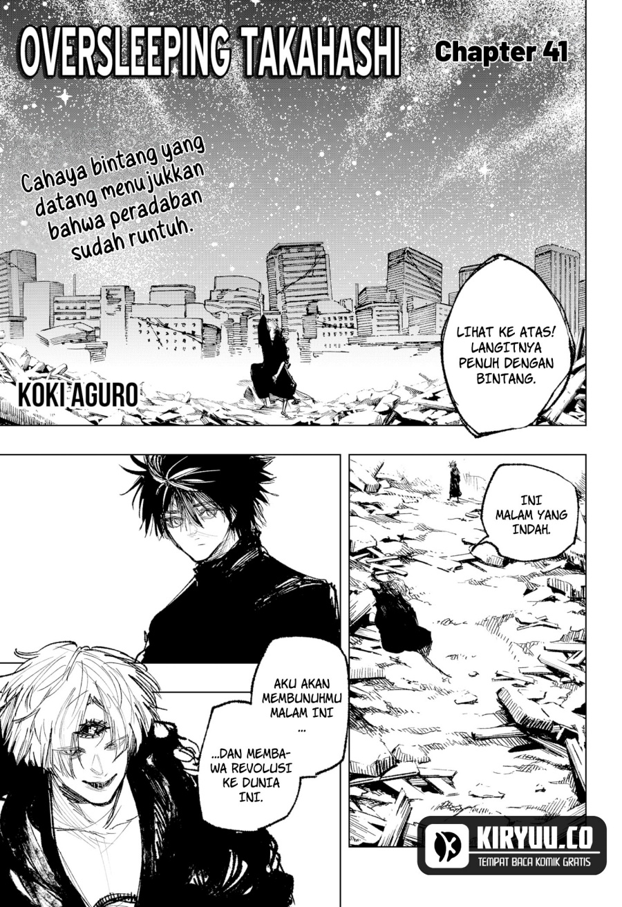Baca  Oversleeping Takahashi Chapter 41 Gambar 2