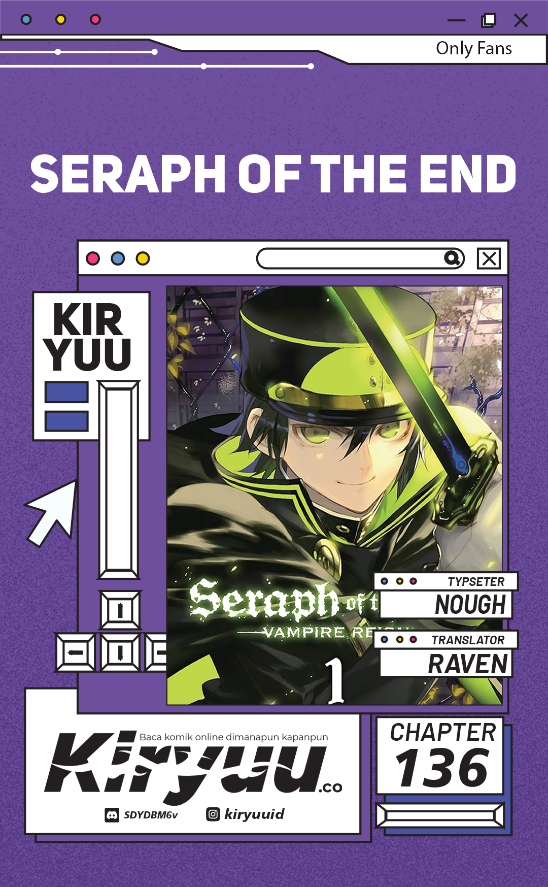 Baca Komik Owari no Seraph Chapter 136 Gambar 1